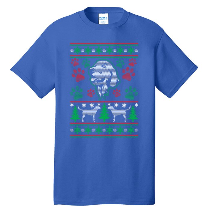 Labrador Retriever Ugly Christmas Holiday Dog Lover Gift Great Gift Tall T-Shirt