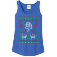 Labrador Retriever Ugly Christmas Holiday Dog Lover Gift Great Gift Ladies Essential Tank