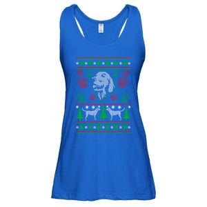 Labrador Retriever Ugly Christmas Holiday Dog Lover Gift Great Gift Ladies Essential Flowy Tank