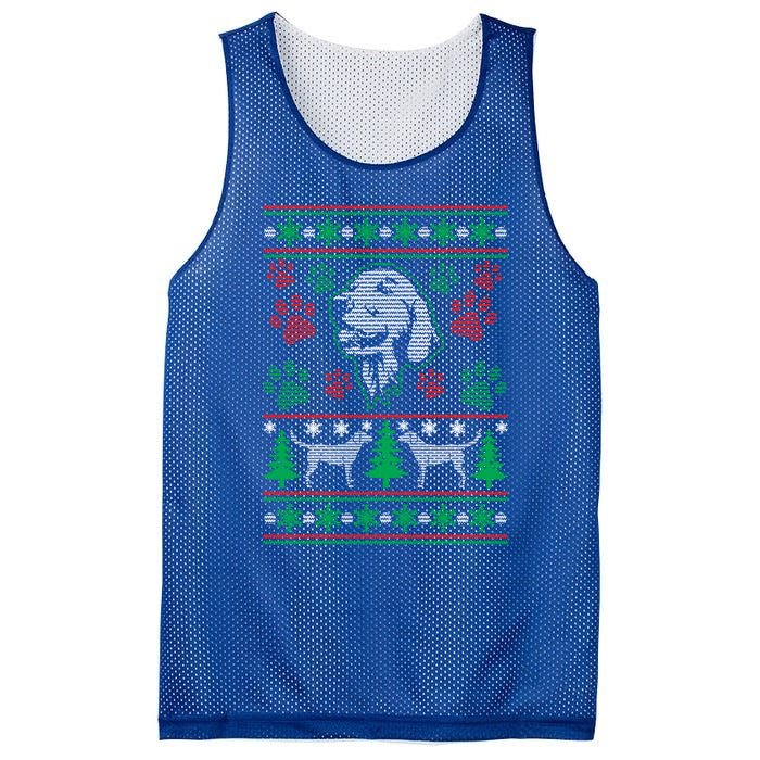 Labrador Retriever Ugly Christmas Holiday Dog Lover Gift Great Gift Mesh Reversible Basketball Jersey Tank