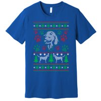 Labrador Retriever Ugly Christmas Holiday Dog Lover Gift Great Gift Premium T-Shirt