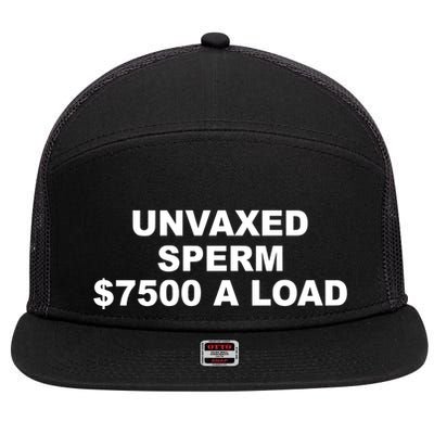 Luke Rudkowski Unvaxed Sperm $7500 A Load 7 Panel Mesh Trucker Snapback Hat