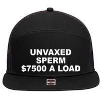 Luke Rudkowski Unvaxed Sperm $7500 A Load 7 Panel Mesh Trucker Snapback Hat