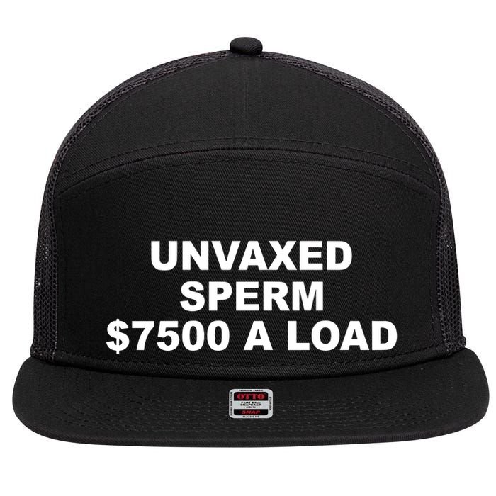 Luke Rudkowski Unvaxed Sperm $7500 A Load 7 Panel Mesh Trucker Snapback Hat