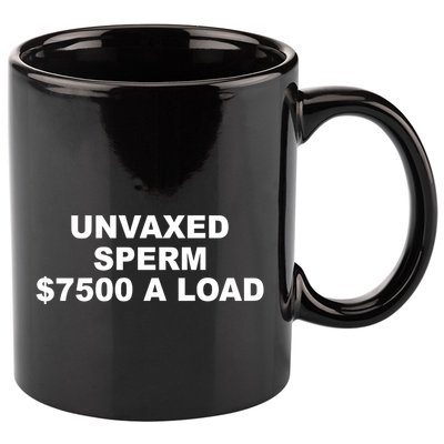 Luke Rudkowski Unvaxed Sperm $7500 A Load 11oz C Handle Ceramic Mug