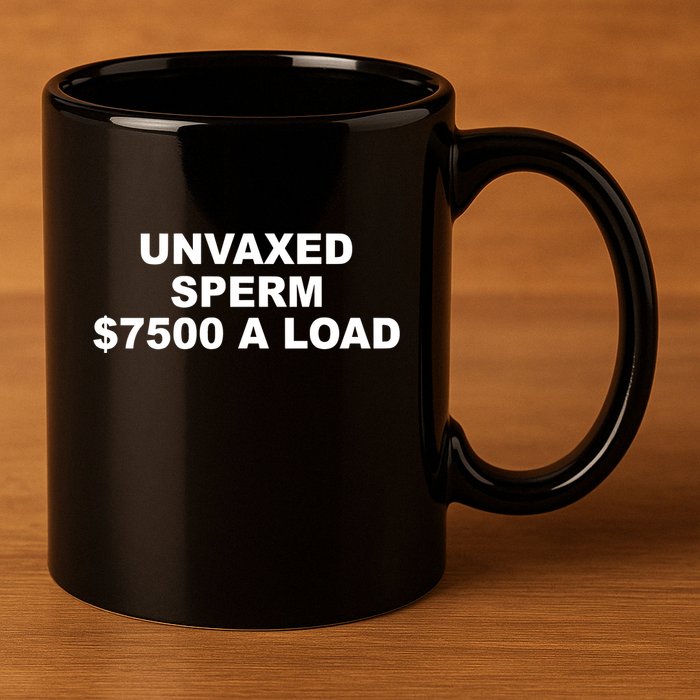 Luke Rudkowski Unvaxed Sperm $7500 A Load 11oz C Handle Ceramic Mug