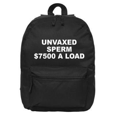 Luke Rudkowski Unvaxed Sperm $7500 A Load 16 in Basic Backpack