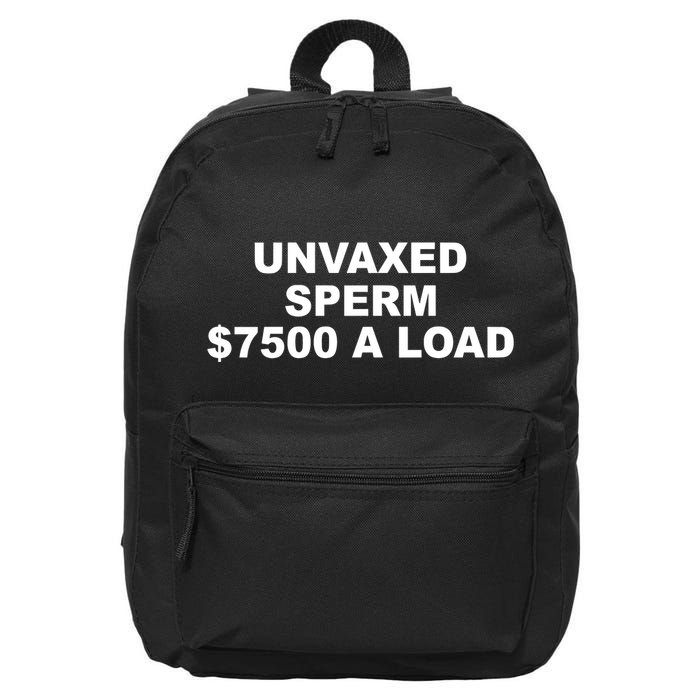Luke Rudkowski Unvaxed Sperm $7500 A Load 16 in Basic Backpack