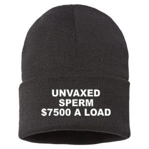 Luke Rudkowski Unvaxed Sperm $7500 A Load Sustainable Knit Beanie