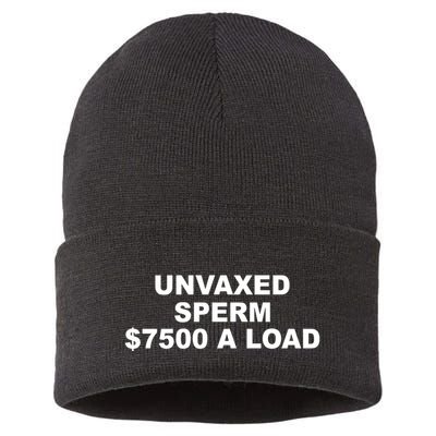 Luke Rudkowski Unvaxed Sperm $7500 A Load Sustainable Knit Beanie