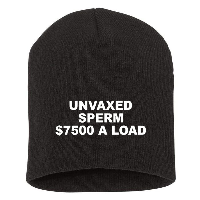 Luke Rudkowski Unvaxed Sperm $7500 A Load Short Acrylic Beanie