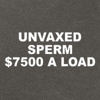 Luke Rudkowski Unvaxed Sperm $7500 A Load Cotton Canvas Backpack