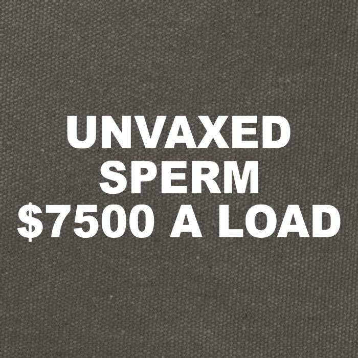 Luke Rudkowski Unvaxed Sperm $7500 A Load Cotton Canvas Backpack