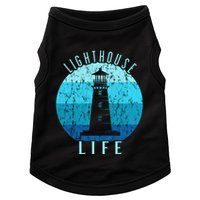 Lighthouse Retro Vintage Lighthouse Life Seaside Boating Doggie Tank