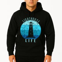 Lighthouse Retro Vintage Lighthouse Life Seaside Boating Hoodie