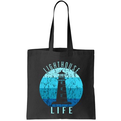 Lighthouse Retro Vintage Lighthouse Life Seaside Boating Bag
