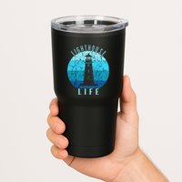 Lighthouse Retro Vintage Lighthouse Life Seaside Boating Tumbler