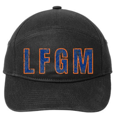 Lfgm Retro Vintage 7-Panel Snapback Hat