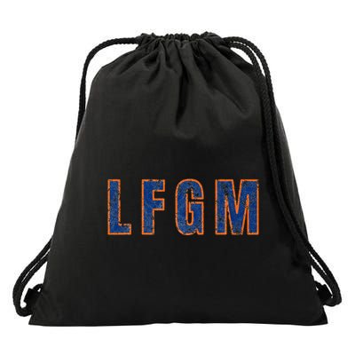 Lfgm Retro Vintage Drawstring Bag