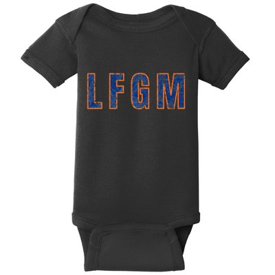 Lfgm Retro Vintage Baby Bodysuit