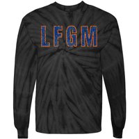 Lfgm Retro Vintage Tie-Dye Long Sleeve Shirt