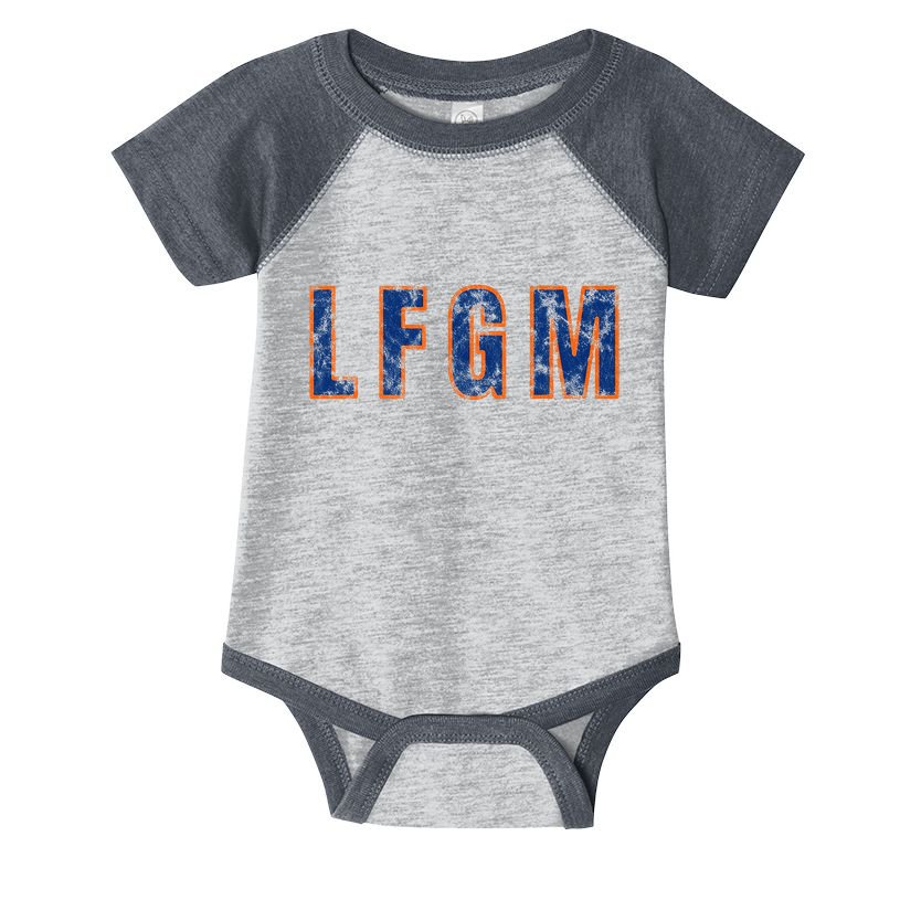 Lfgm Retro Vintage Infant Baby Jersey Bodysuit