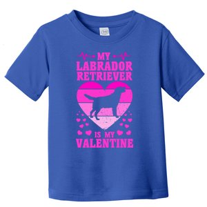 Labrador Retriever Valentines Day Dog Lover Gift Toddler T-Shirt