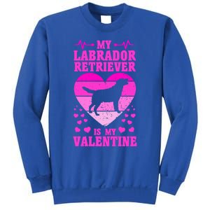 Labrador Retriever Valentines Day Dog Lover Gift Sweatshirt