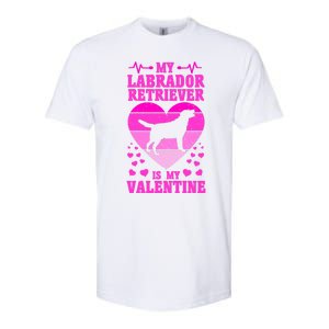 Labrador Retriever Valentines Day Dog Lover Gift Softstyle CVC T-Shirt