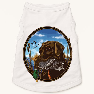 Labrador Retriever With Mallard Duck Hunting Doggie Tank