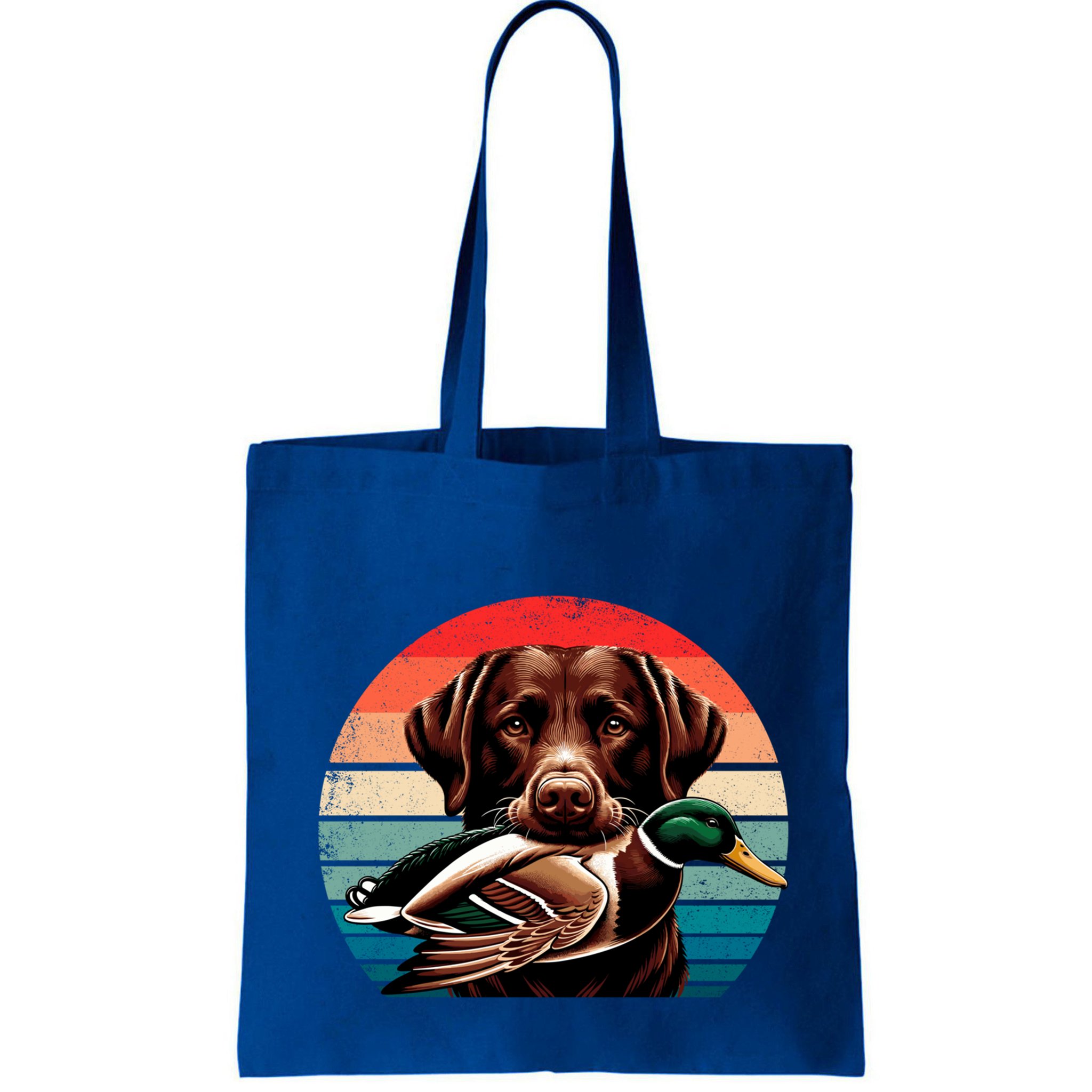 Labrador Retriever With Mallard Duck Hunting Gift Bag