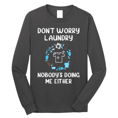 Laundry Room, Wash Day ,Laundry Pile Mom Life Mother's Day Long Sleeve Shirt