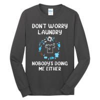 Laundry Room, Wash Day ,Laundry Pile Mom Life Mother's Day Tall Long Sleeve T-Shirt