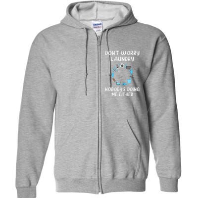 Laundry Room, Wash Day ,Laundry Pile Mom Life Mother's Day Full Zip Hoodie