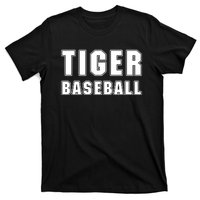 Larry Ragland Wearing Tiger Baseball T-Shirt