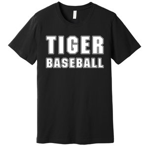 Larry Ragland Wearing Tiger Baseball Premium T-Shirt