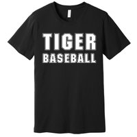 Larry Ragland Wearing Tiger Baseball Premium T-Shirt