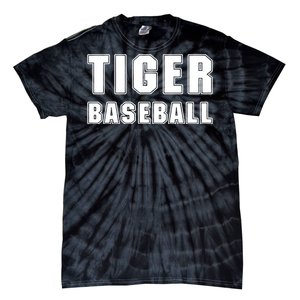 Larry Ragland Wearing Tiger Baseball Tie-Dye T-Shirt