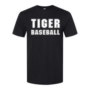 Larry Ragland Wearing Tiger Baseball Softstyle CVC T-Shirt