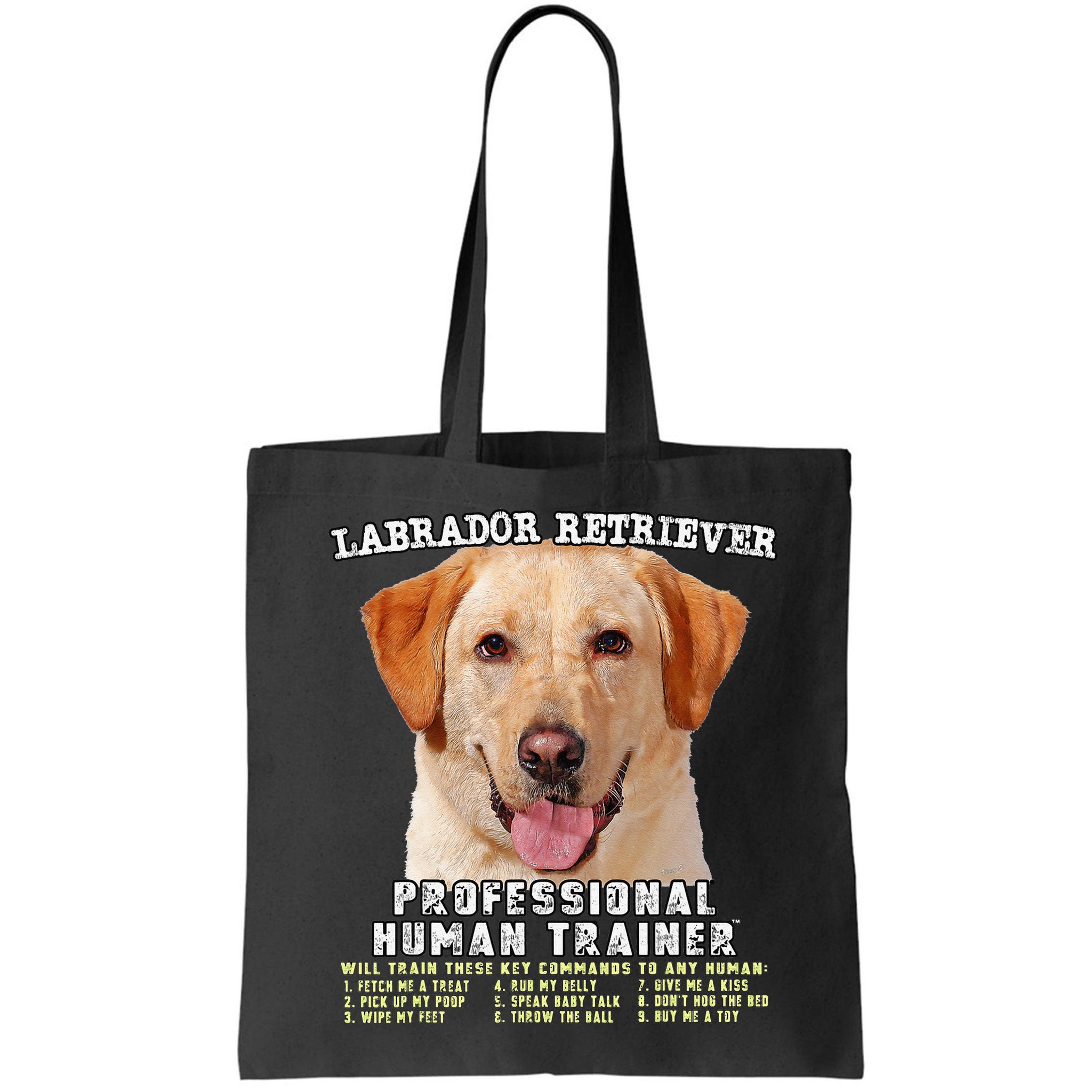 Labrador Retriever Yellow Lab Professional Human Trainer Bag