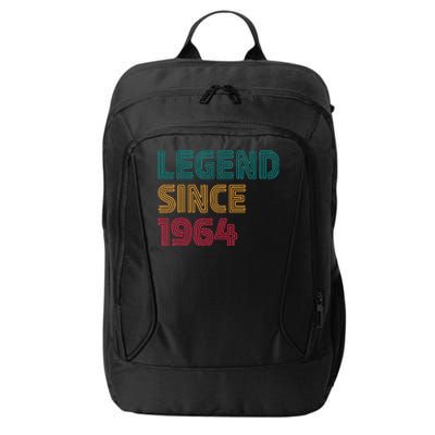 Legend Since 1964 59 Year Old Born In 1964 59th Birthday City Backpack