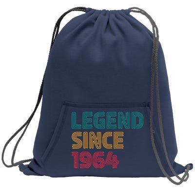 Legend Since 1964 59 Year Old Born In 1964 59th Birthday Sweatshirt Cinch Pack Bag