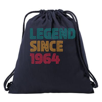 Legend Since 1964 59 Year Old Born In 1964 59th Birthday Drawstring Bag