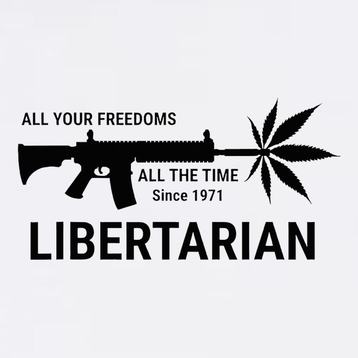 Libertarian Since 1971 All Your Freedoms All The Time Magnet