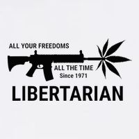 Libertarian Since 1971 All Your Freedoms All The Time Short Acrylic Beanie