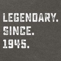 Legendary Since 1945 78th Birthday Gift For 78 Years Old Cotton Canvas Backpack