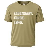 Legendary Since 1945 78th Birthday Gift For 78 Years Old Cooling Performance Crew T-Shirt