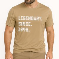 Legendary Since 1945 78th Birthday Gift For 78 Years Old Cooling Performance Crew T-Shirt