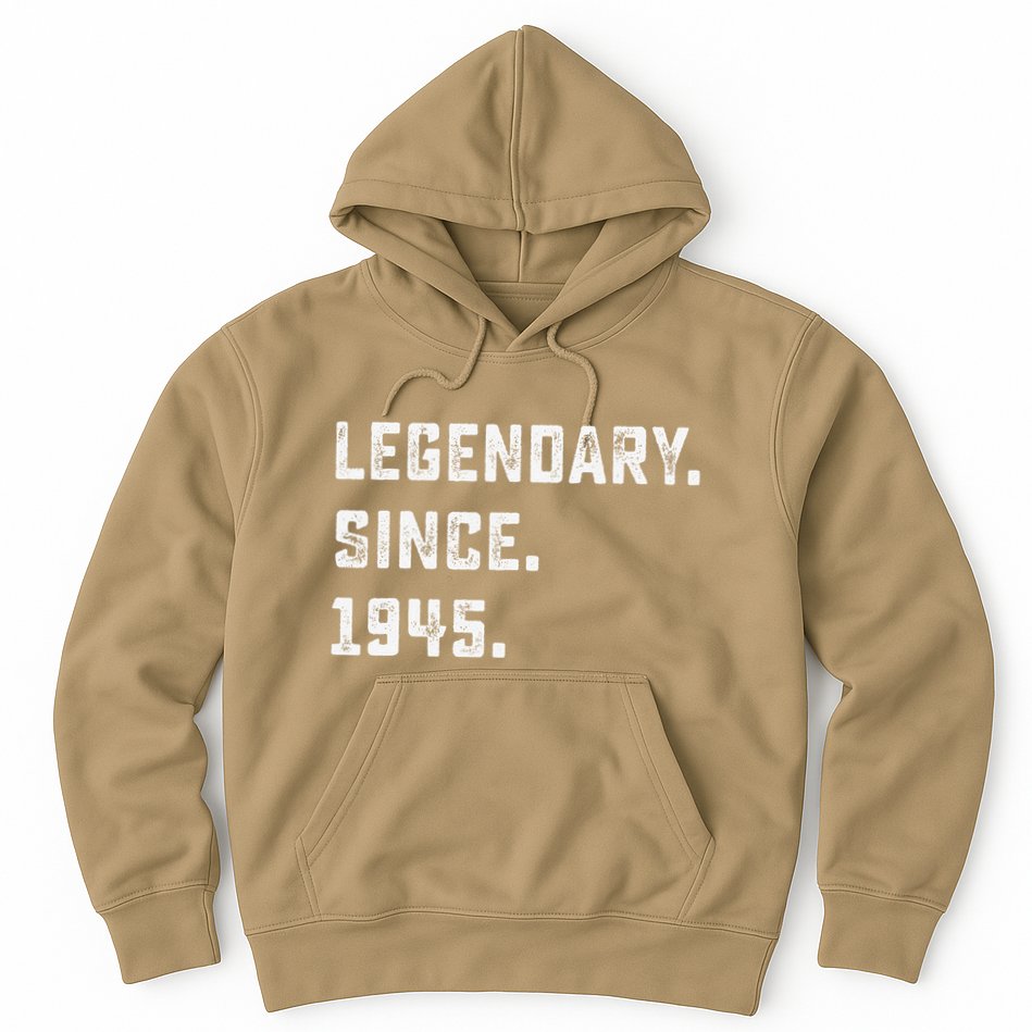 Legendary Since 1945 78th Birthday Gift For 78 Years Old Hoodie