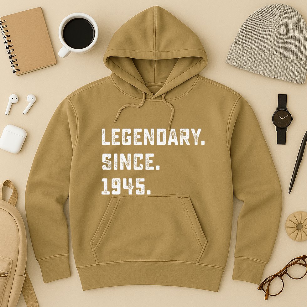 Legendary Since 1945 78th Birthday Gift For 78 Years Old Hoodie